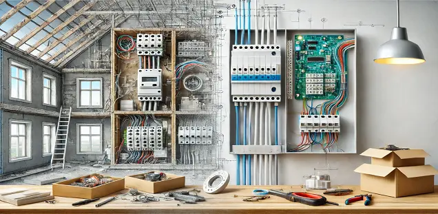 Eine professionelle Elektroinstallation ist die Basis für Komfort und Sicherheit in Ihrem Zuhause oder Unternehmen. Ob Neubau, Modernisierung oder SmartHome-Lösungen – wir planen und realisieren individuelle Elektroinstallationen nach höchsten Standards.